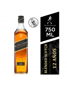 WHISKY JOHNIE W BLACK 750ML